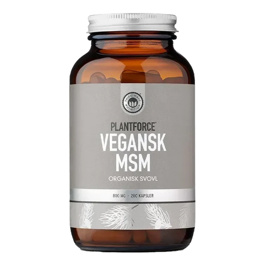 Plantforce MSM plantebasert organisk svovel 800 mg - 200 kapsler