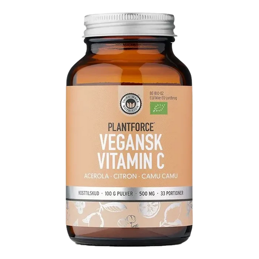 Plantforce Vegansk Vitamin C Økologisk pulver