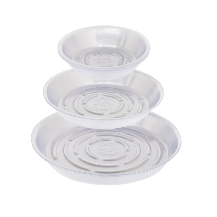 PLASTIC SAUCERS, SET OF 3 | 30-Piece per Pack