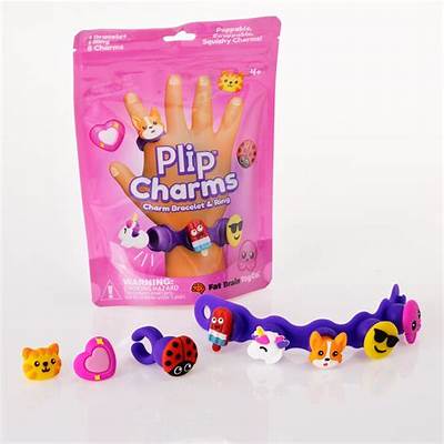 Plip Charms Bracelet & Ring Asst. By Fat Brain
