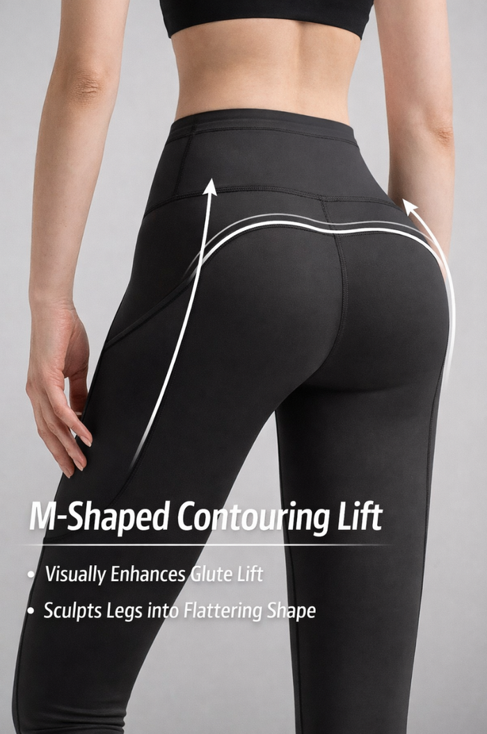 Premium Sculpting Leggings — High-Support Singapore Active Wear Yoga Pants