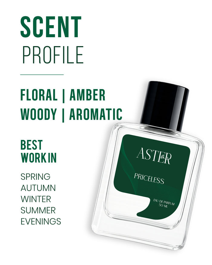 Priceless EDP for Unisex 50ml bottle