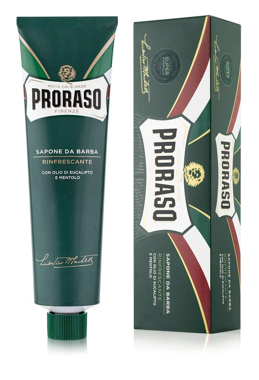 Proraso Shaving Cream Tube Refreshing Eucalyptus Oil And Methol 150ml - P302