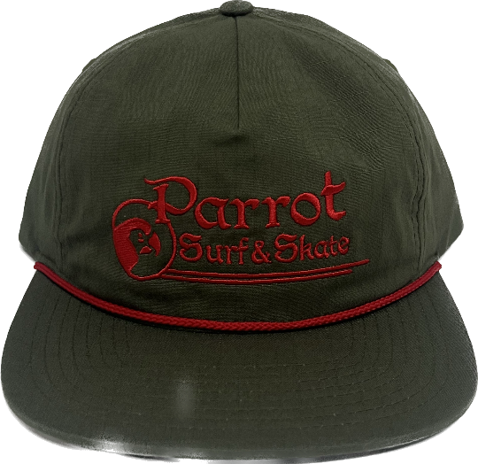 PSS C55RS Stitch Hat MS.GRN/RED