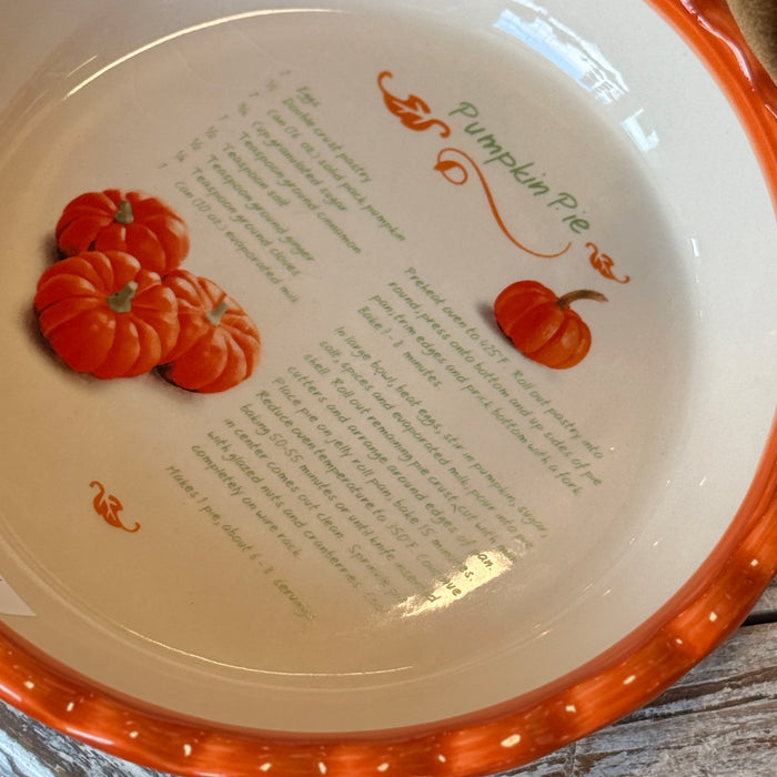 Pumpkin Pie Dish