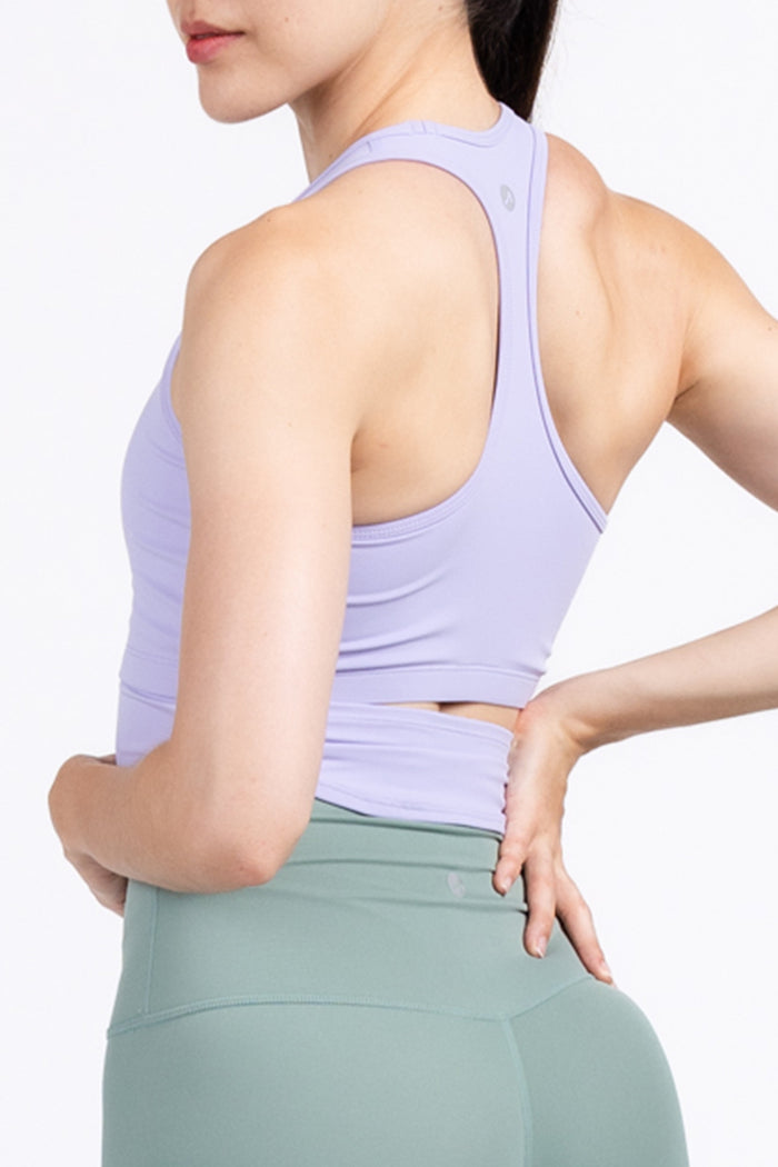 Racer Open Back Sports Bra for Women – Light Support