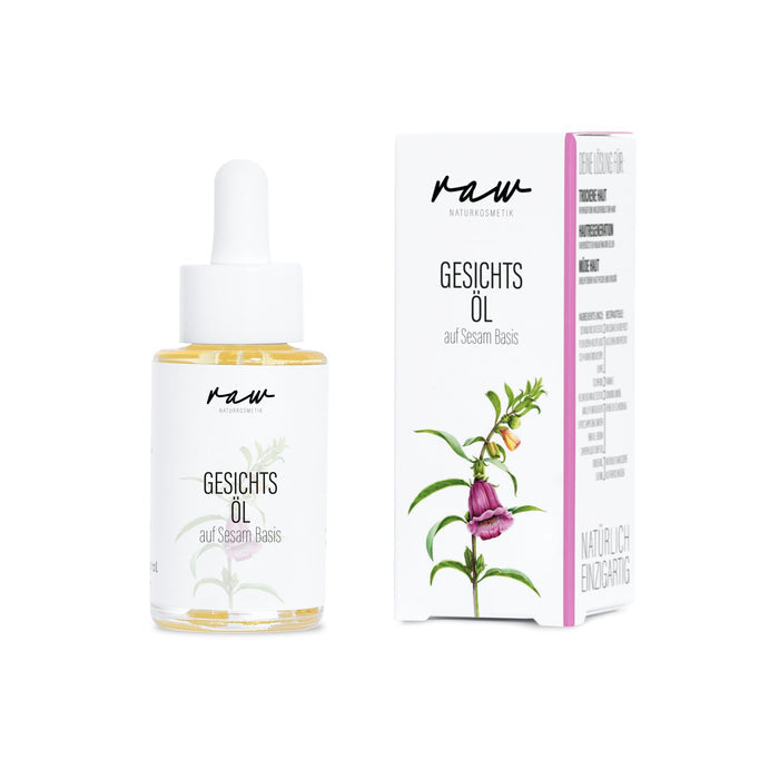 raw Naturkosmetik - Gesichtsöl Sesam