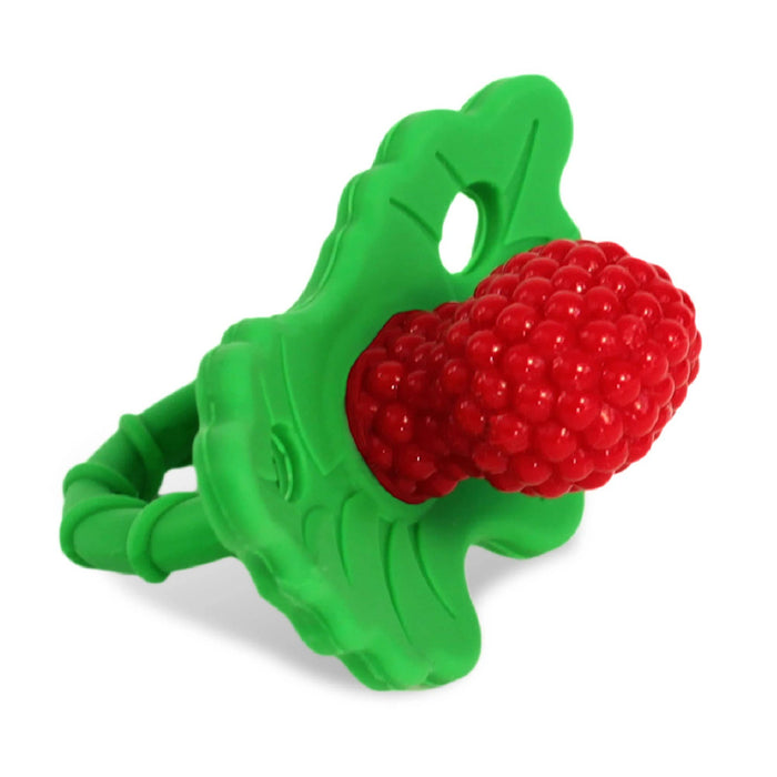 RaZbaby RaZberry Silicone Teethers, 2-Pack