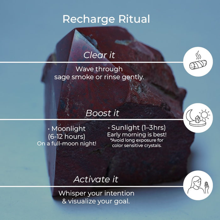 Red Jasper Raw Points