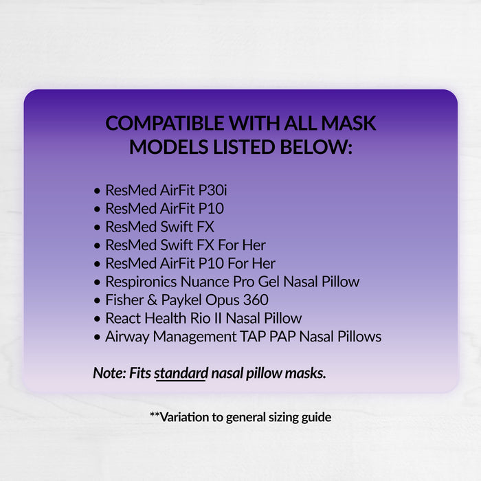 RemZzzs® 7A-NPK Nasal Pillow CPAP Mask Liner | Universal