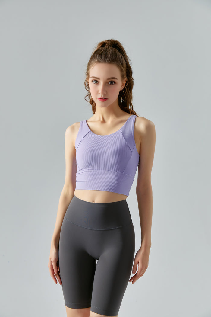 Ribbed Sports Bra