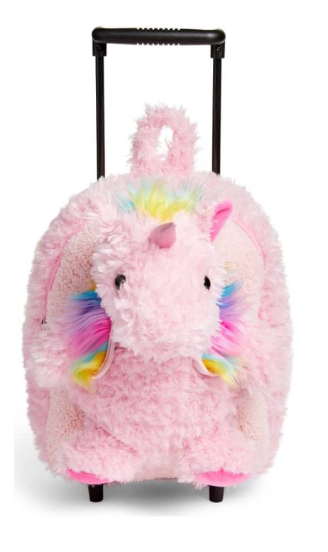 Rolling Backpack with Plush Pal (click to see more)