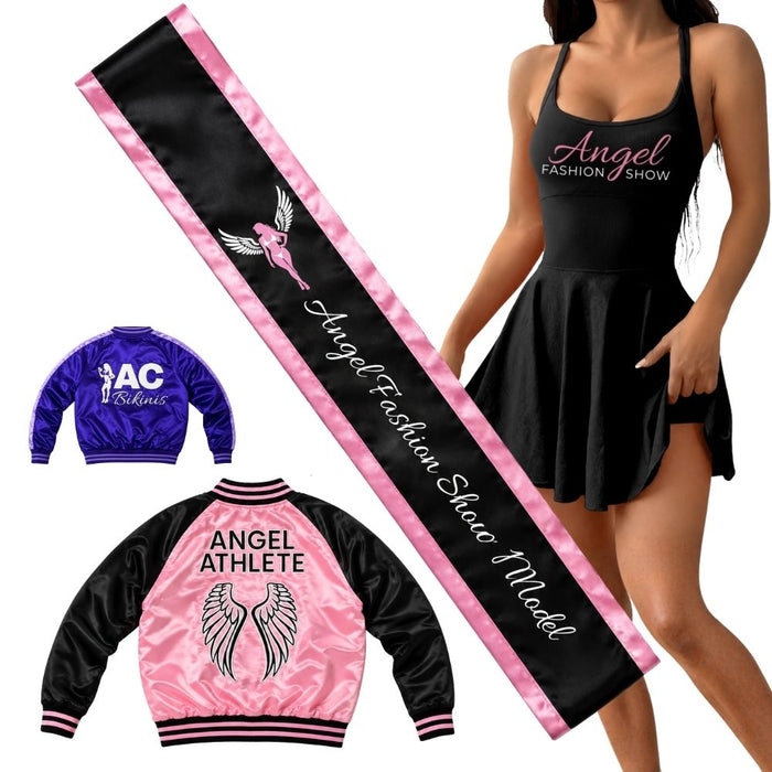 Rookie Model Package Bundle  Angel Competition BikinisThe best NPC Competition Suits for the Bikini Division, Fit Model Division Suits, and bodybuilding suits.