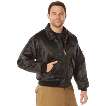 Rothco CWU-45P Flight Jacket Black and Sage Green
