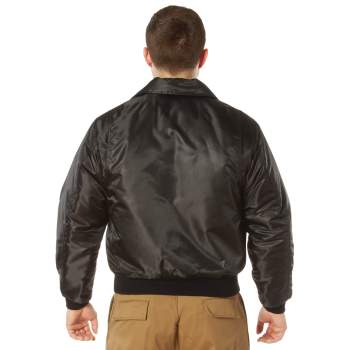 Rothco CWU-45P Flight Jacket Black and Sage Green