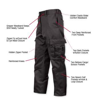 Rothco Deluxe EMT (Emergency Medical Technician) Paramedic Pants