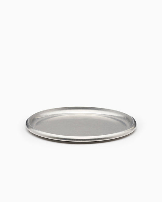 Round Steel Tray 300 - Brushed - Service Projects