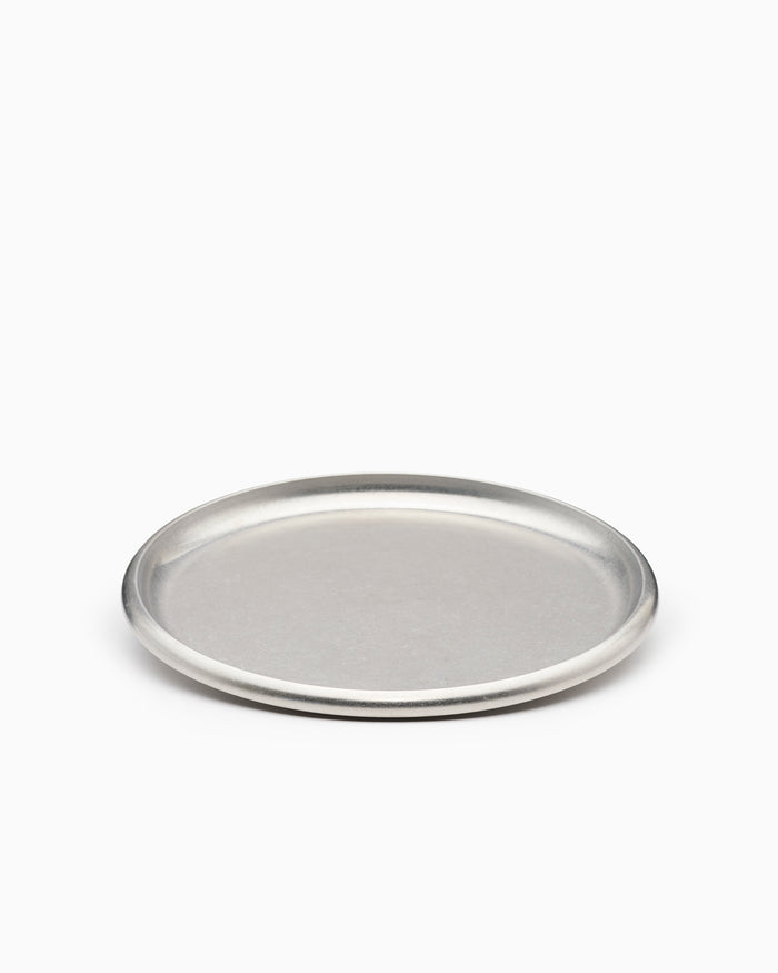 Round Steel Tray 300 - Brushed - Service Projects