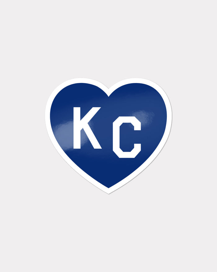 Royal KC Heart Sticker