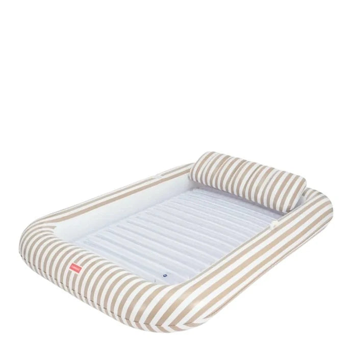 Sacha Large Inflatable Tanning Pool Mat with Sprinkler & Removable Pillow