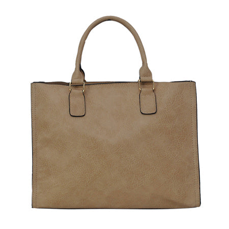 !SALE! Caramel NGIL Faux Leather 2-IN-1 Tassel Bag