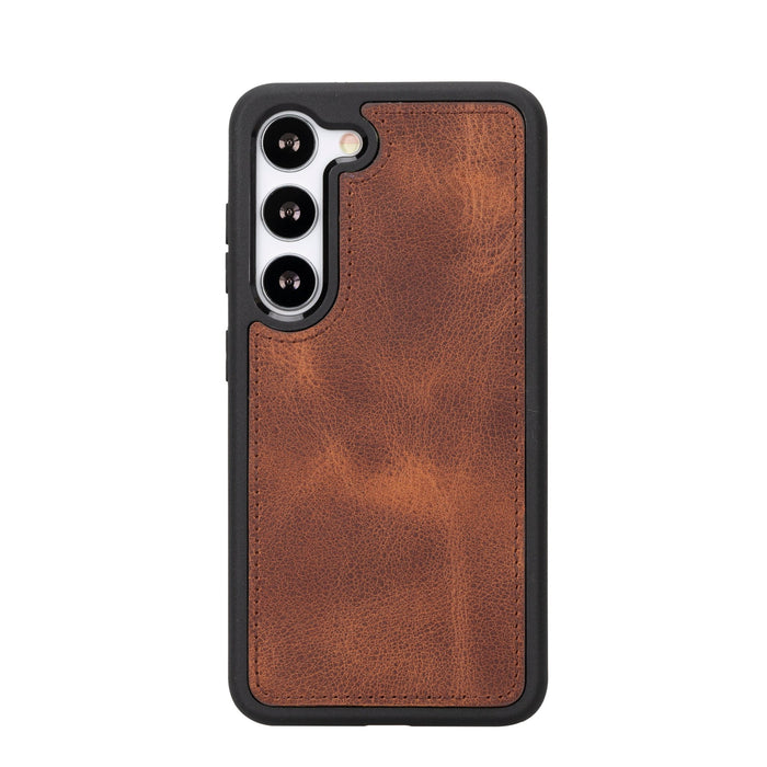 Samsung Galaxy S23 Magnetic Detachable Leather Wallet Case by Hardiston - premium Samsung S - 23 Cases