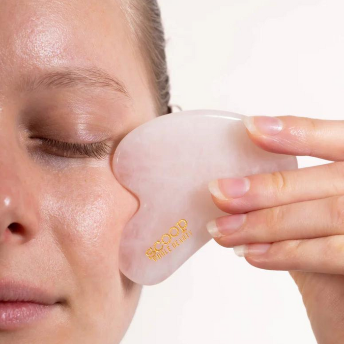 Go-For-Zero-Australia-Scoop-Whole-Beauty-Australia-100%-Rose-Guartz-Face-Sculpting-Gua-Sha-Styled