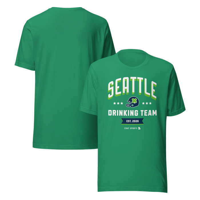 Seattle Drinking Team T-Shirt | St. Patrick's Day