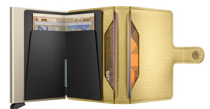 Secrid Miniwallet Pebble Butter Yellow - MPE-BUTTER-YELLOW