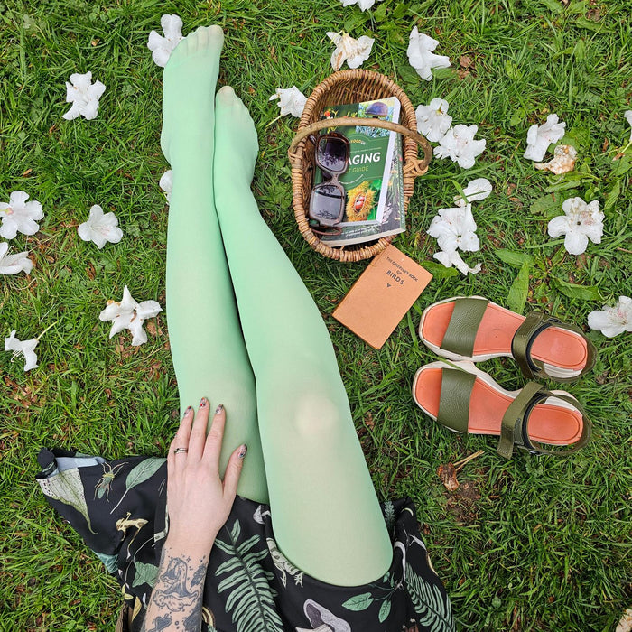 Semi-Opaque 50 Den Tights - Twister