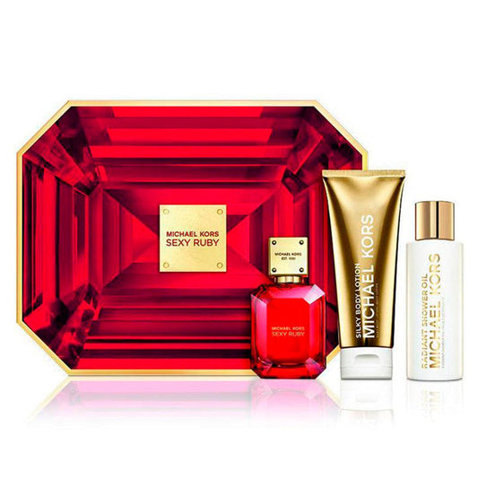 Photo of Sexy Ruby by Michael Kors for Women 1.7 oz EDP 3 PC Gift Set