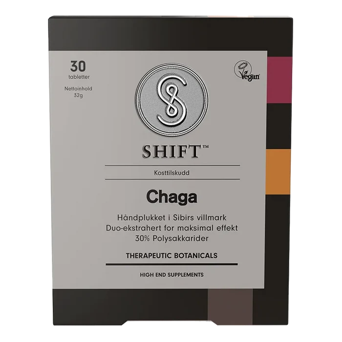 Shift Chaga 30 Tabletter