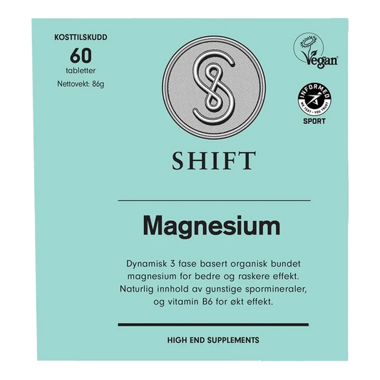 Shift Magnesium 60 Tabletter
