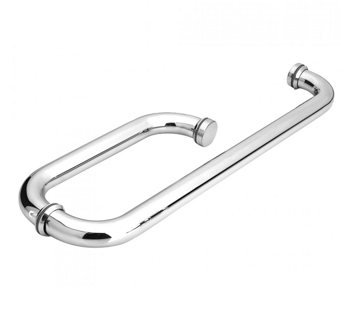 Shower Door Handle 304 Stainless Steel Bathroom Glass Door Handle