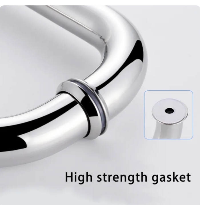 Shower Door Handle 304 Stainless Steel Bathroom Glass Door Handle