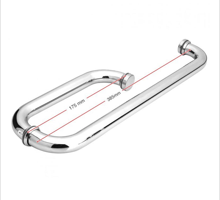Shower Door Handle 304 Stainless Steel Bathroom Glass Door Handle