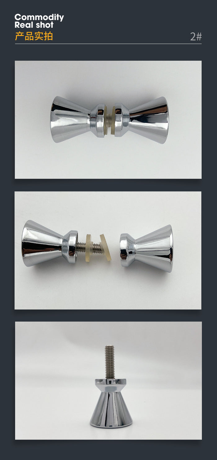 shower glass door knob handle