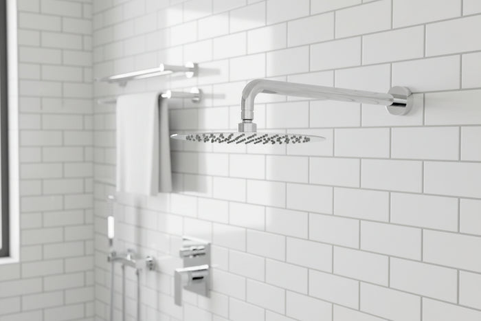 Shower Rose - Wall Mount Arm Round