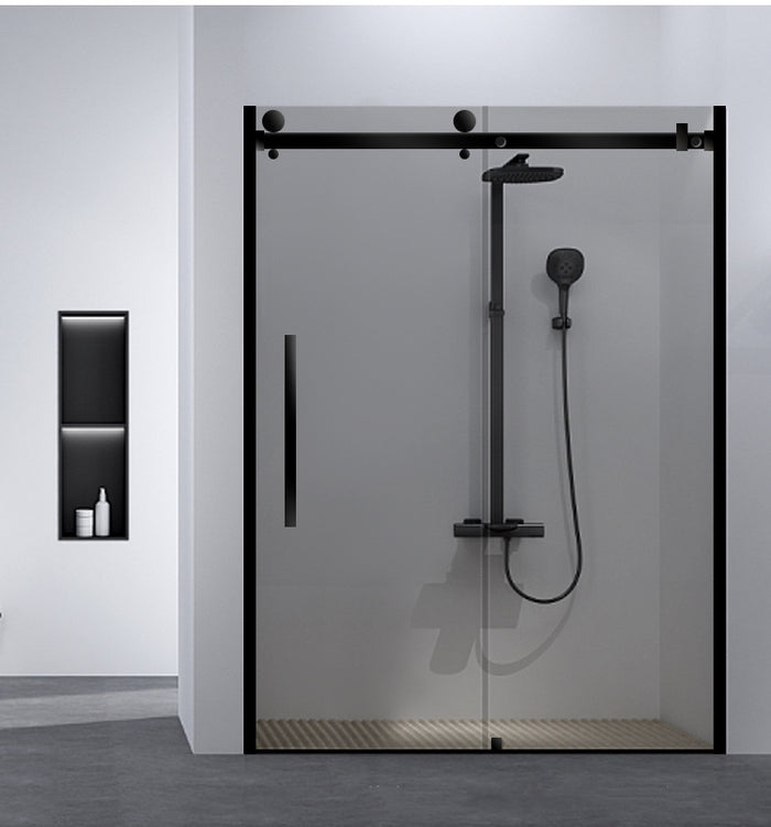 Shower sliding door kit bathroom sliding doors accessories shower glass door fittings