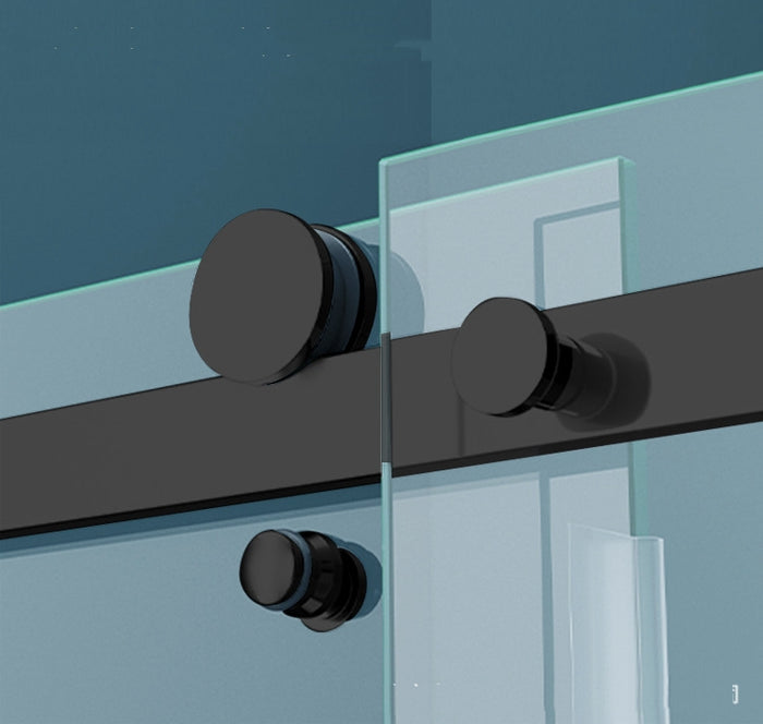 Shower sliding door kit bathroom sliding doors accessories shower glass door fittings