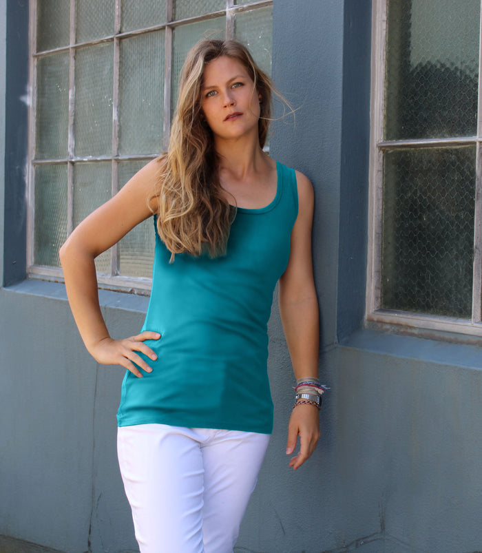 Silkspun Longline Sleeveless