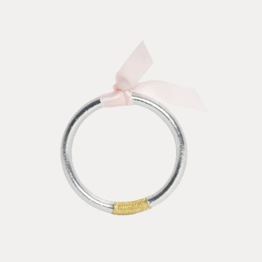 Silver Baby Bangle Bracelet | Infant Jewelry | BuDhaGirl