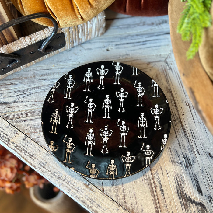 Skeleton Salad Plate