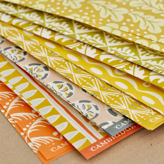 Small Sheets of Paper Yellow Assortment | Cambridge Imprint