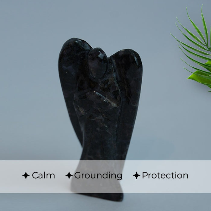 Smoky Quartz Angel – Grounding Protection, Emotional Release & Gentle Strength