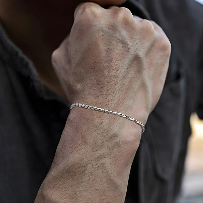 Snake Chain Necklace & Bracelet Set