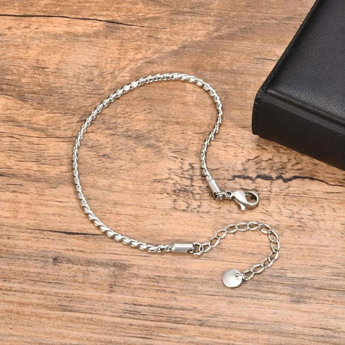 Snake Chain Necklace & Bracelet Set