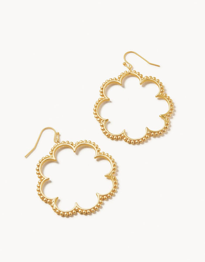 Spartina 449 Dotted Daisy Earrings