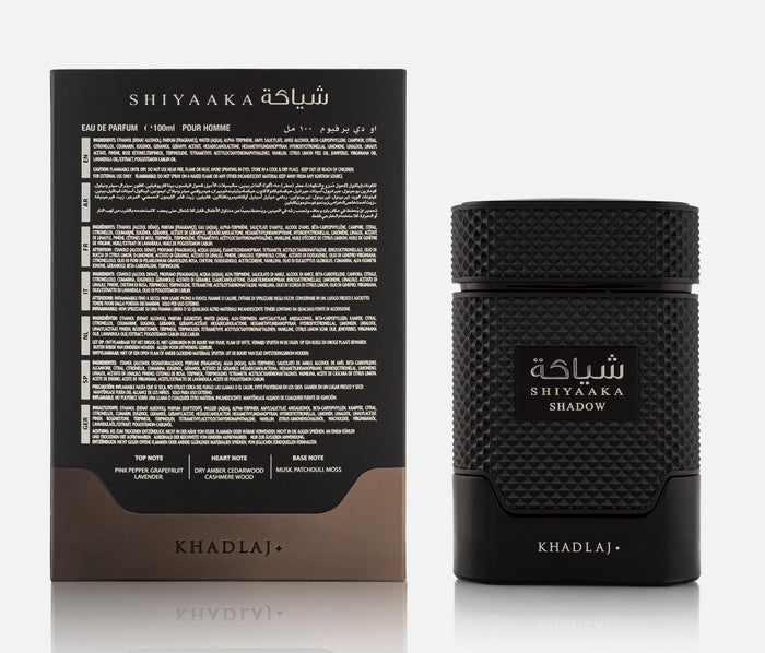 SPECIAL EDITION SHIYAAKA SHADOW 100 ML EAU DE PARFUM FOR MEN - Khadlaj Perfumes