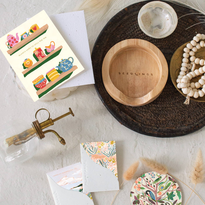Spill the Tea Love + Friendship Card | Seedlings